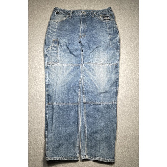 Other - Diamond Gusset Defender Biker Blue Jean Made with Kevlar  Men 36x34  Made In USA